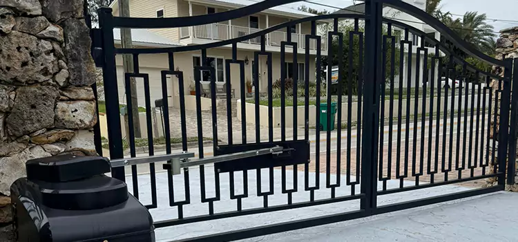 Swing Gate Opener with Keypad Santa Cruz